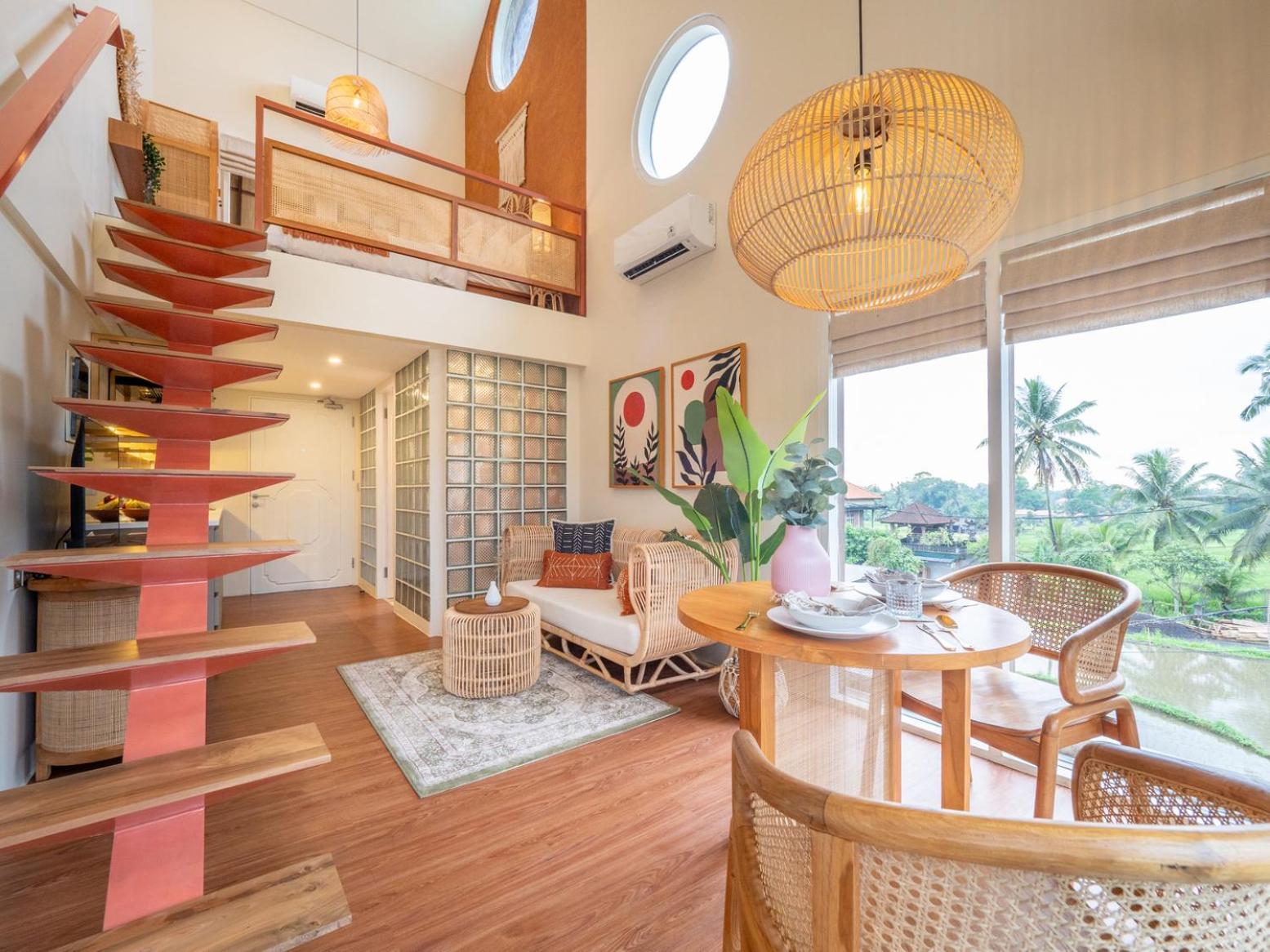 Tarate Loft Studio Ubud Habitación foto
